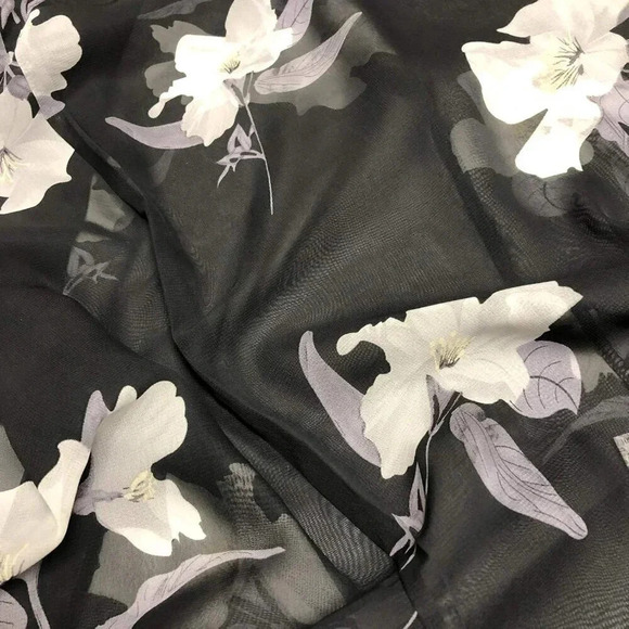 Women’s Chiffon Kimono Bathing Cover Up Open Front Duster Kimono Dress - Picture 6 of 7